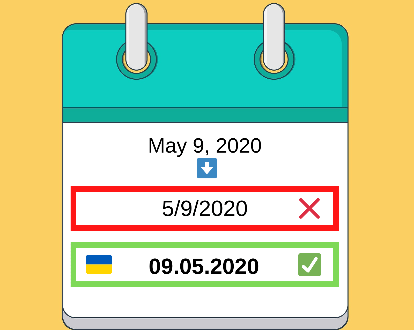 dates in Ukrainian