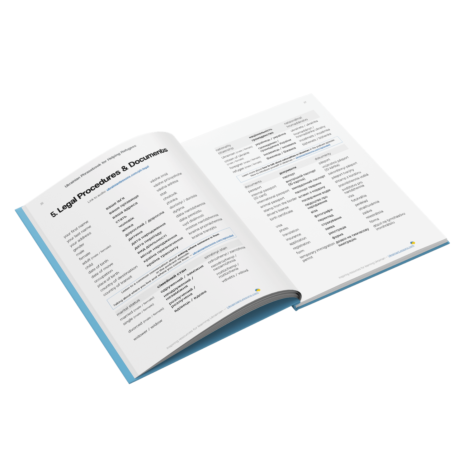 book-phrasebook-demo-open-no-background easy ukrainian book Ukrainian lessons Natalia Pendiur reviews