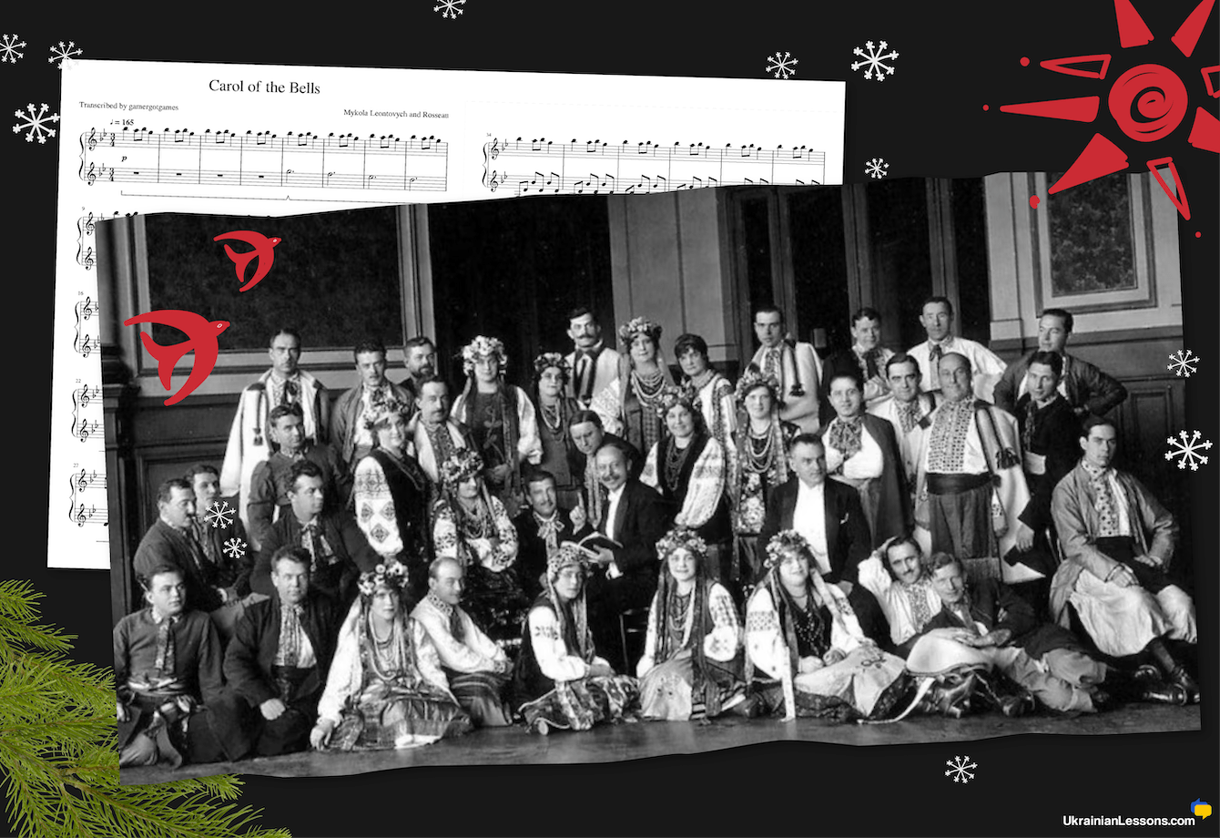 What are the lyrics to 'Carol of the Bells', and what are its