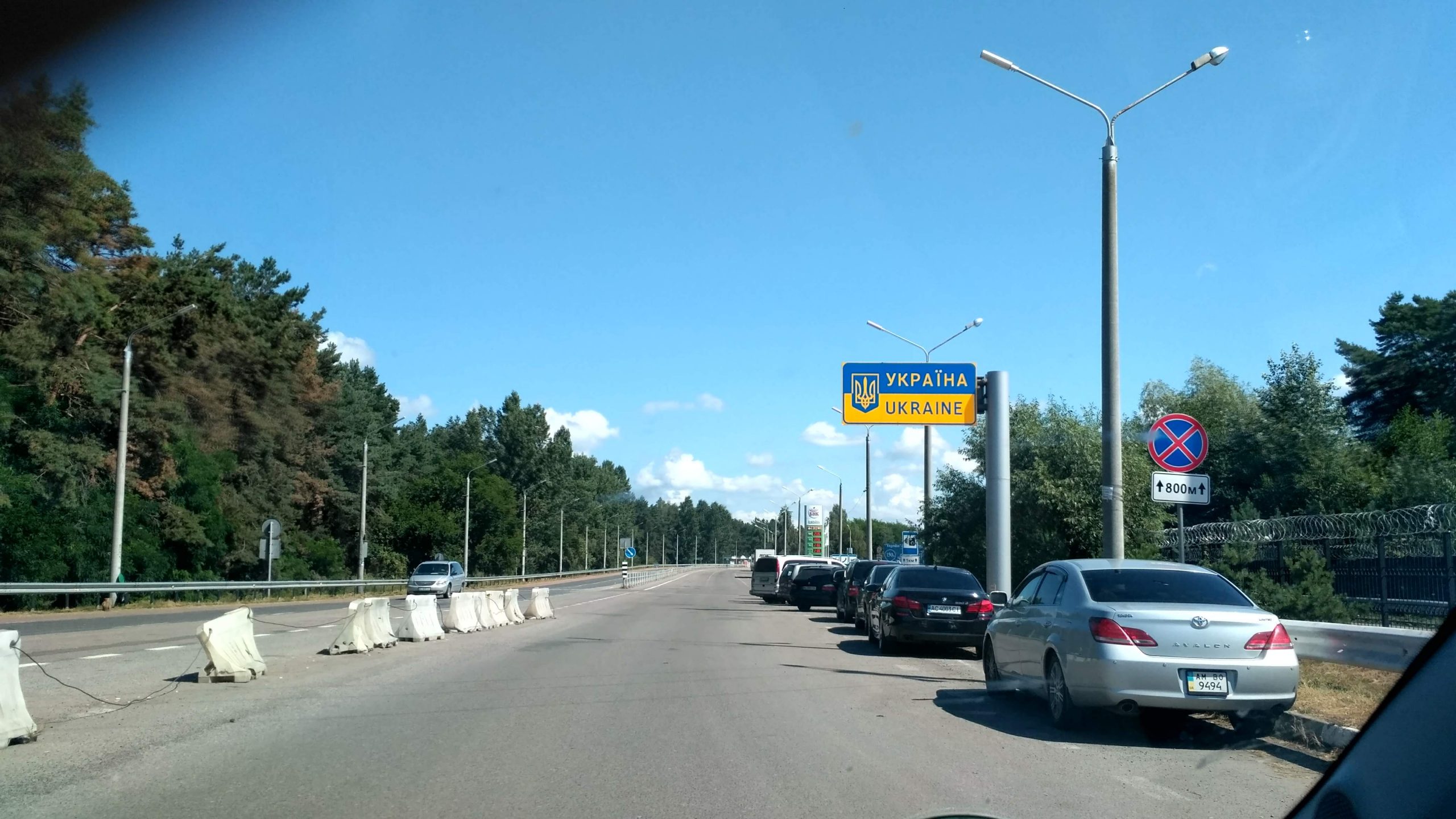 driving in Ukraine