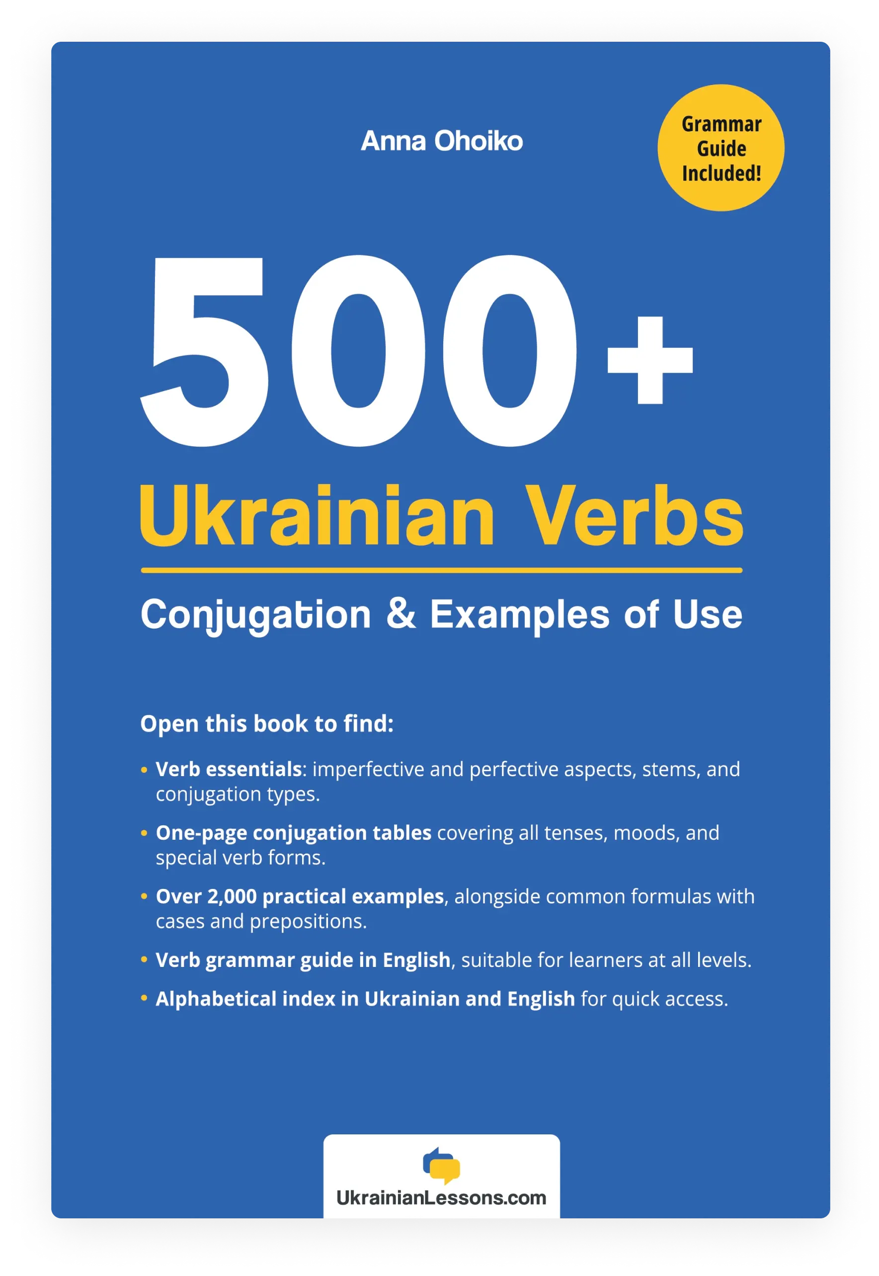 500+ Ukrainian Verbs